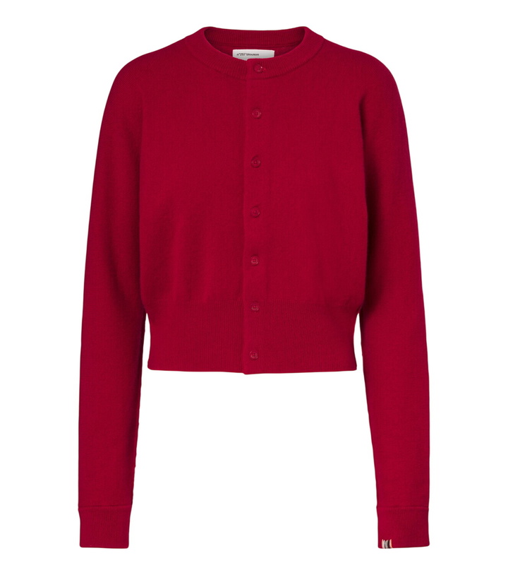 Photo: Extreme Cashmere N°257 Blouson cashmere-blend cardigan