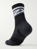 2XU - Vectr Cushioned Stretch-Knit Crew Socks - Black