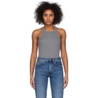 Toteme Grey Espera Rib Tank Top