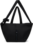 Côte&Ciel Black Amu Sleek Nylon Tote