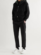 MONCLER - Oversized Cotton and Nylon Hoodie - Black - L