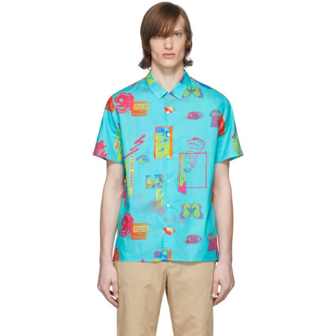 Photo: PS by Paul Smith Blue UP Short Sleeve Shirt