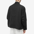 Uniform Bridge Men's Collar Button Blouson Jacket in Black