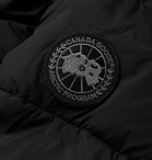 Canada Goose - Black Label Osborne Quilted Shell Down Hooded Parka - Black