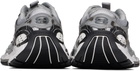 Balenciaga Gray & Silver Stapler Sneakers
