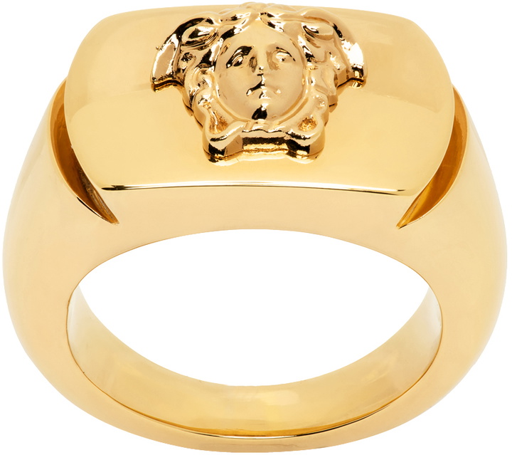 Photo: Versace Gold Medusa Ring