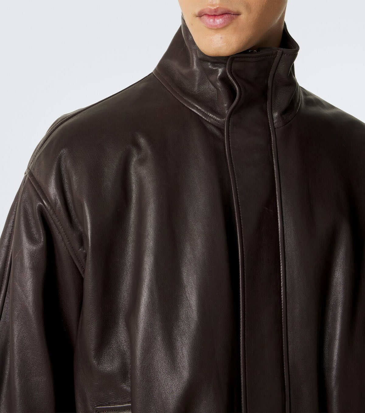 Arma Paulo leather blouson jacket