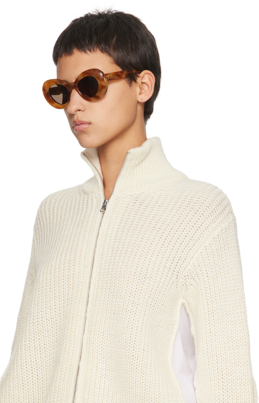 LOEWE Tortoiseshell Wing Sunglasses Loewe display picture 2