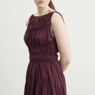 Faithfull The Brand Women's Yael Midi Dress in Mulberry