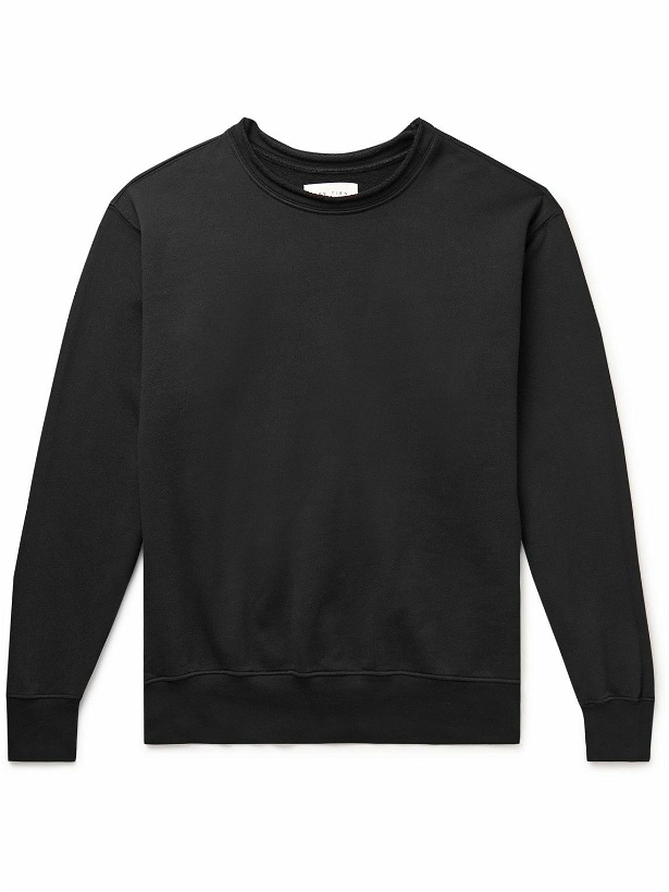 Photo: Les Tien - Cotton-Jersey Sweatshirt - Black