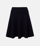 Extreme Cashmere Girl cashmere-blend miniskirt