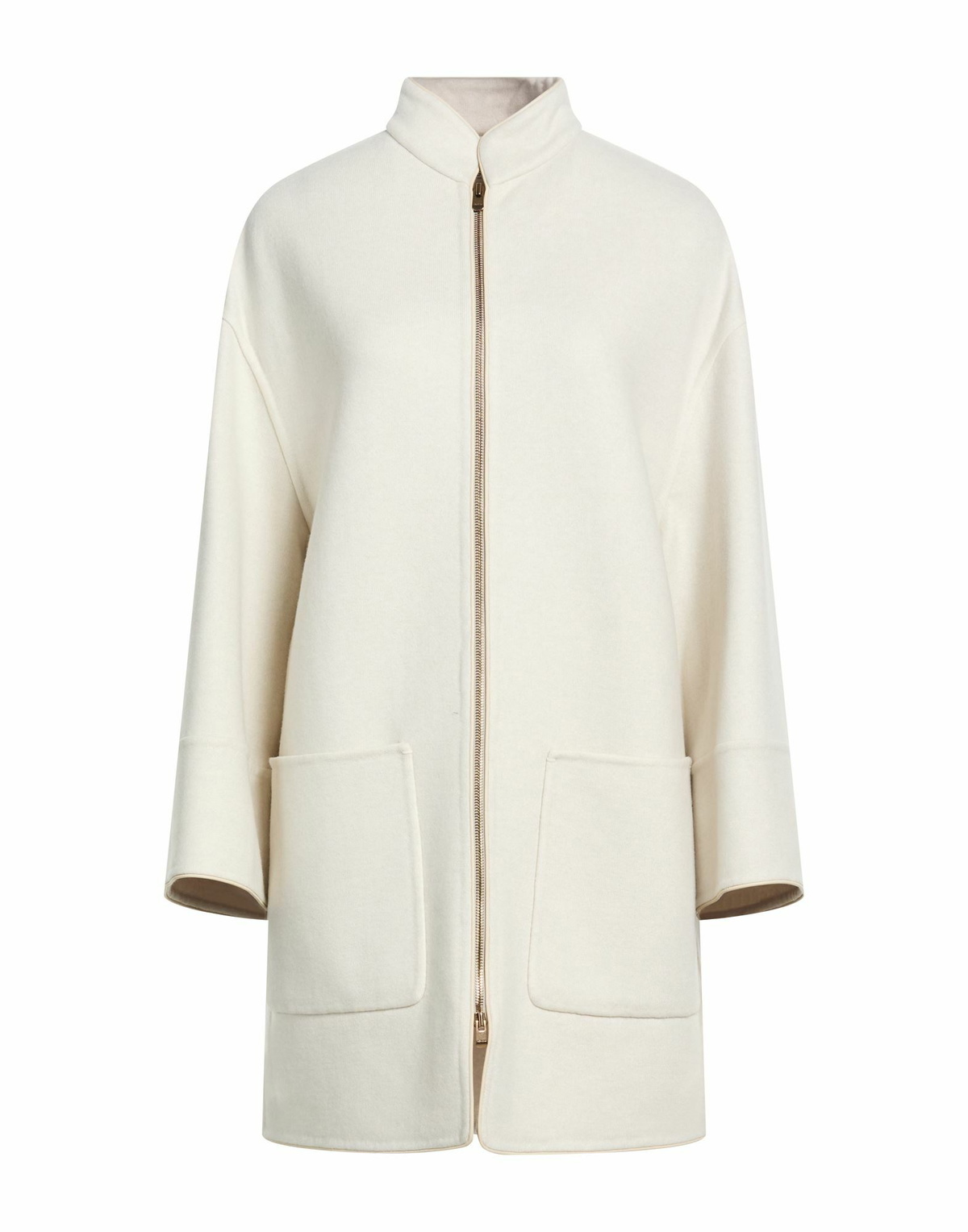 Agnona Womens Coat Cream