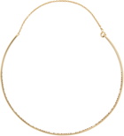 Fendi Gold Signature Necklace