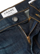 FRAME - L'Homme Skinny-Fit Stretch-Denim Jeans - Blue