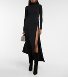 Amina Muaddi - Fiona suede knee-high boots