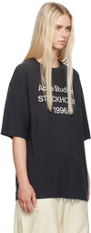 Acne Studios Black Printed T-Shirt