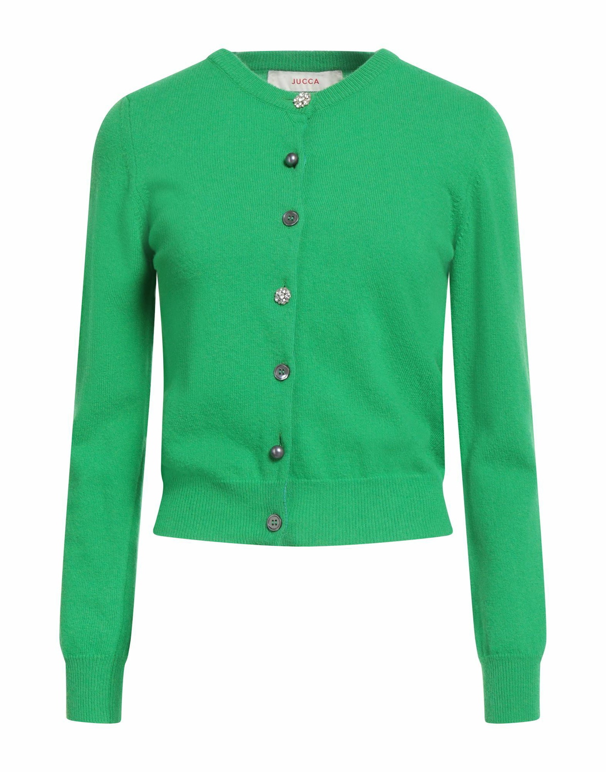 Jucca Womens Cardigan in Green