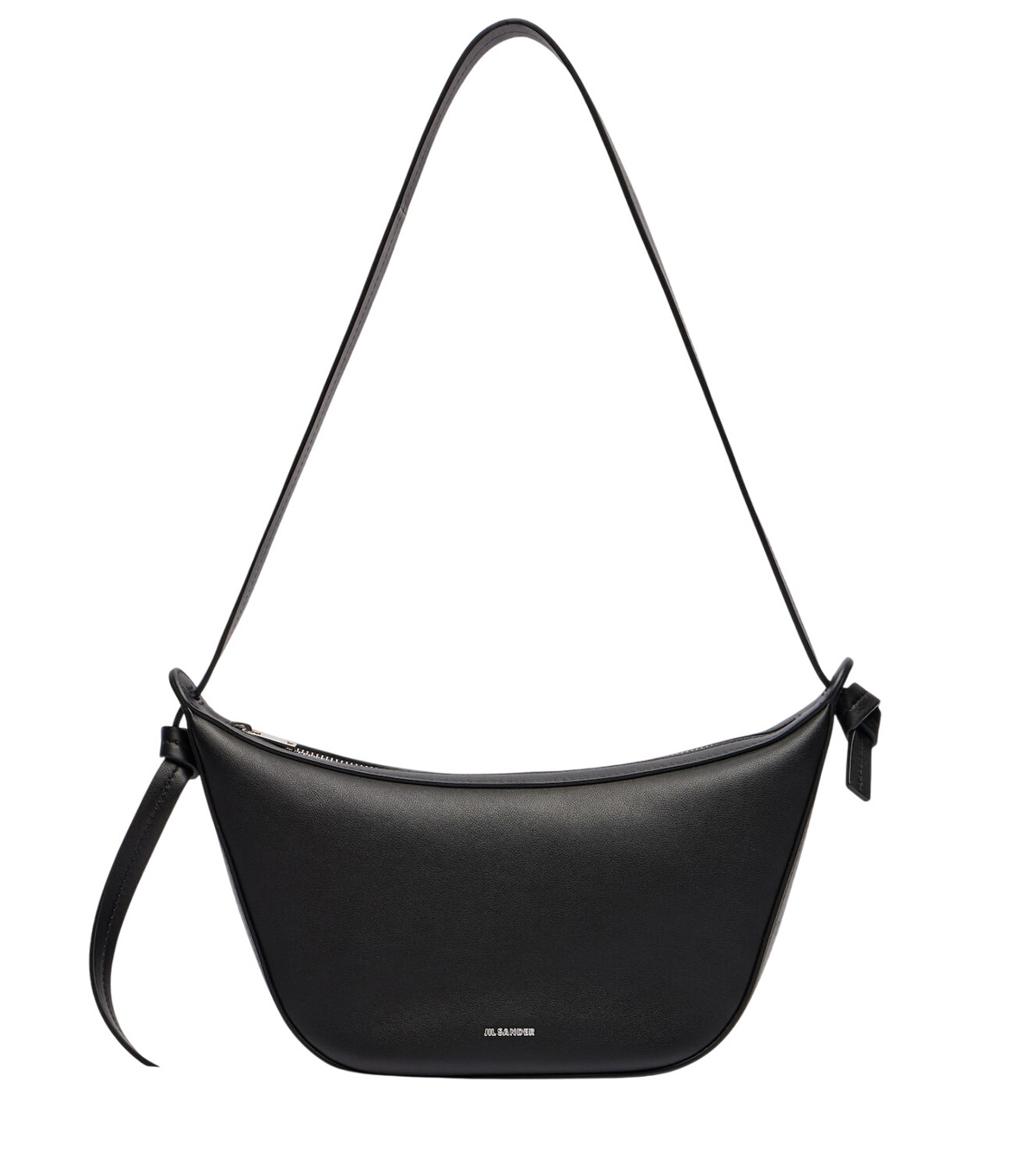 Jil Sander Black Rollup Crossbody Small Bag Jil Sander