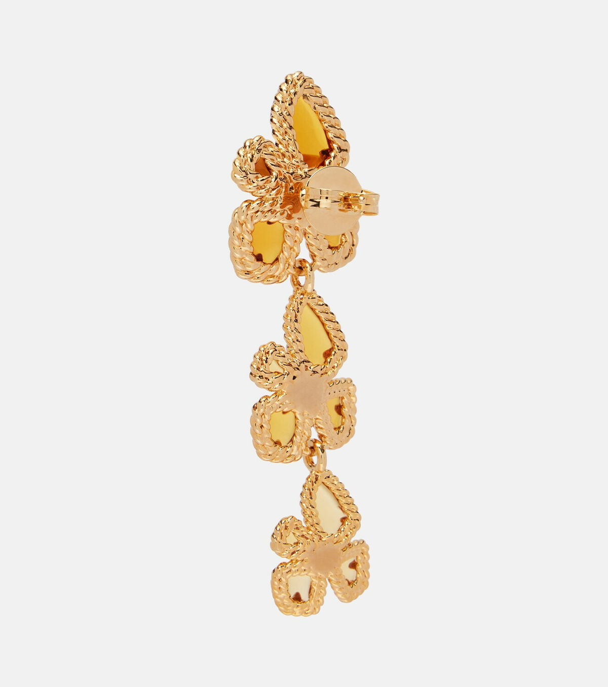 Zimmermann Bloom Large embellished drop earrings