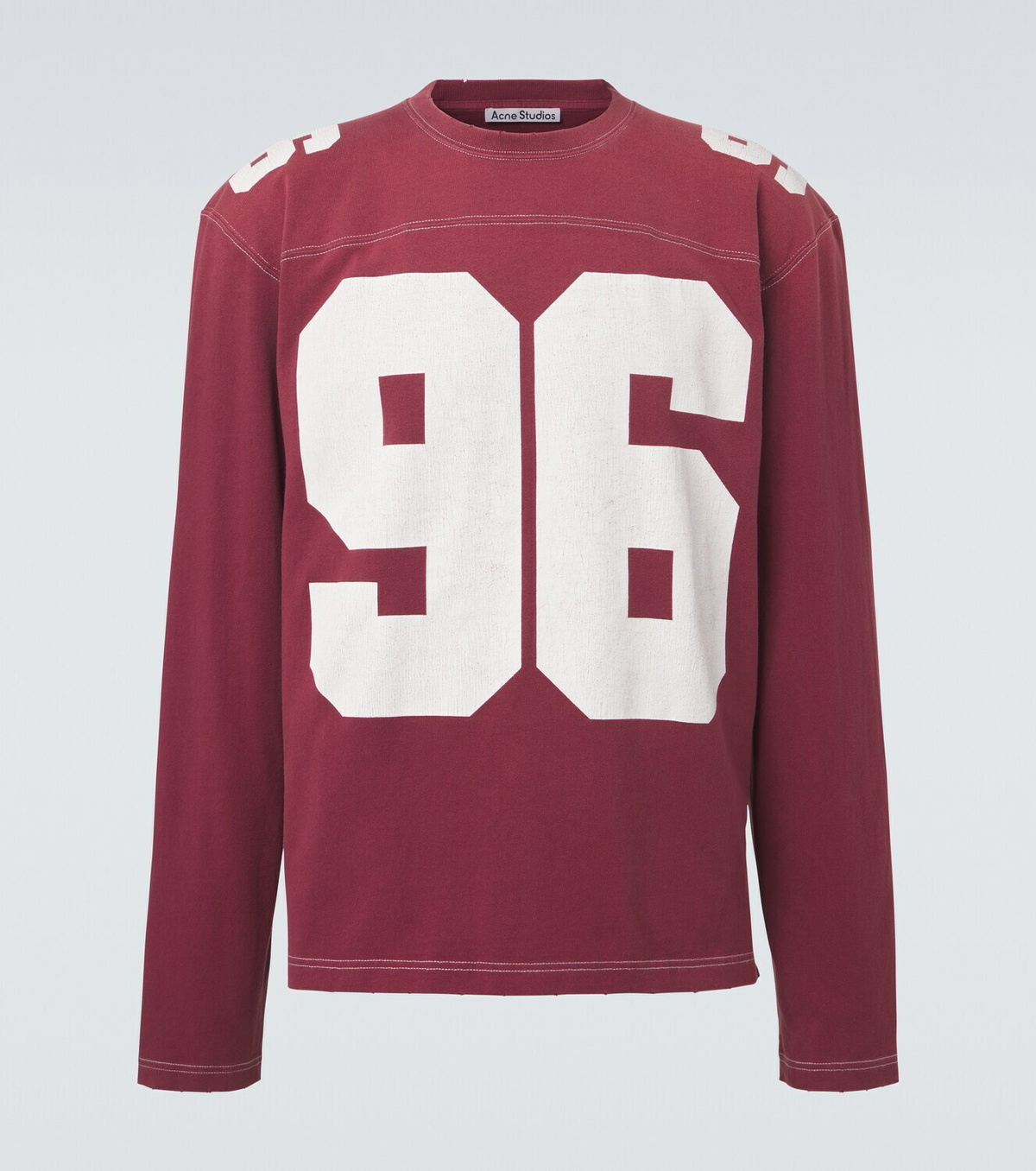 Acne Studios Printed cotton jersey T-shirt