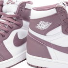 Air Jordan 1 Retro High OG Sneakers in White/Sky J Mauve