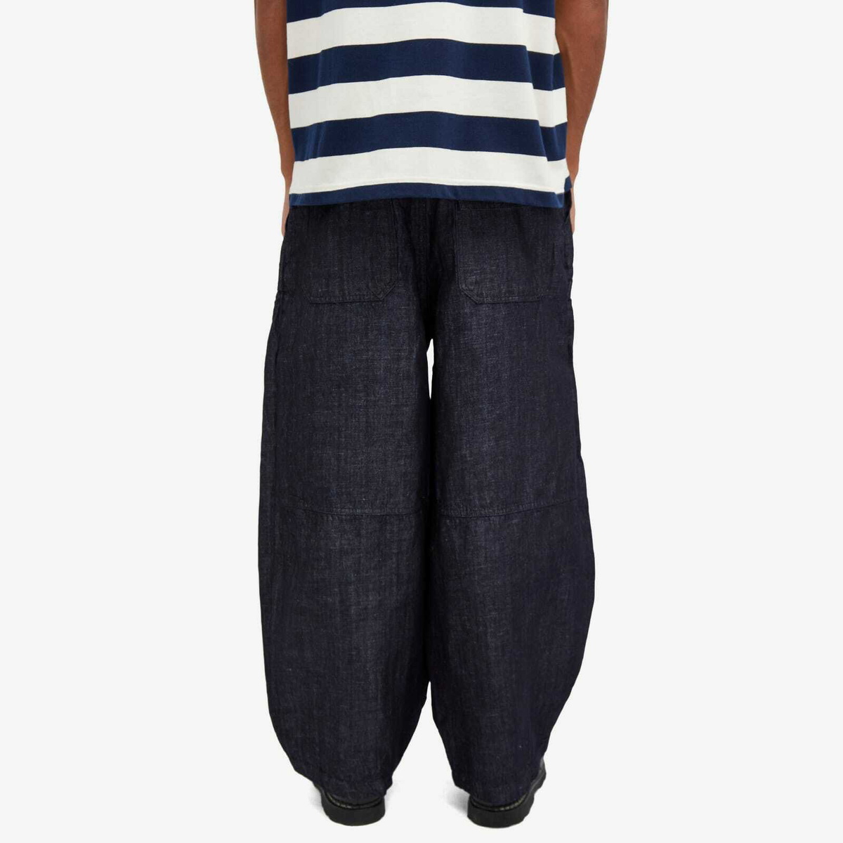 FRIZMWORKS Denim Balloon Pants - Indigo | Garmentory