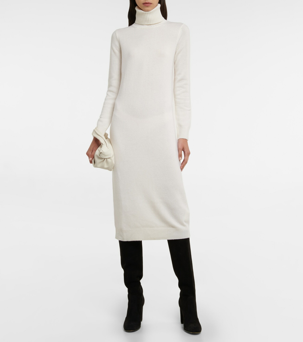 MaxMara ホワイトドレス Vネック キャップスリーブ New Bridal Wedding