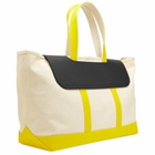 Moncler Genius x Palm Angels Tote Bag in White/Navy