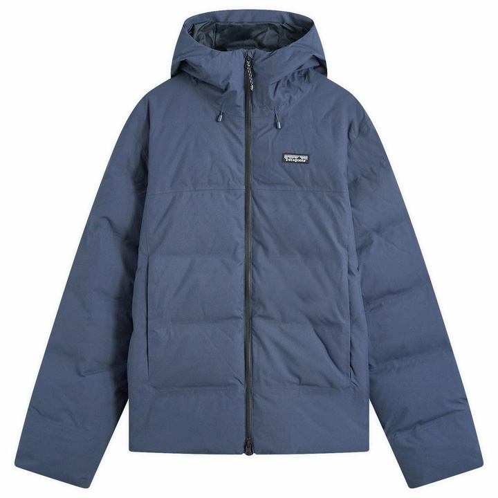 Photo: Patagonia Men's Jackson Glacier Jacket in Smolder Blue