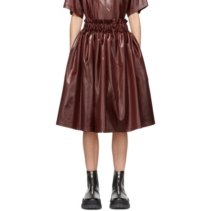 Photo: Ovelia Transtoto Red Diego Skirt