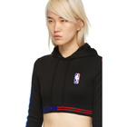 Marcelo Burlon County of Milan Black NBA Edition Band Hoodie