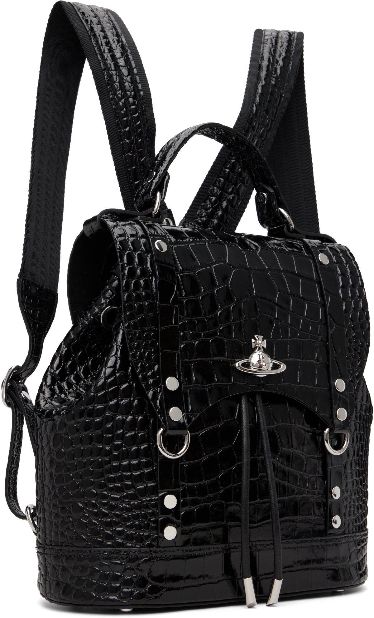 Vivienne Westwood Black Max Small Backpack