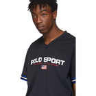 Polo Ralph Lauren Black Mesh Performance Polo Sport T-Shirt