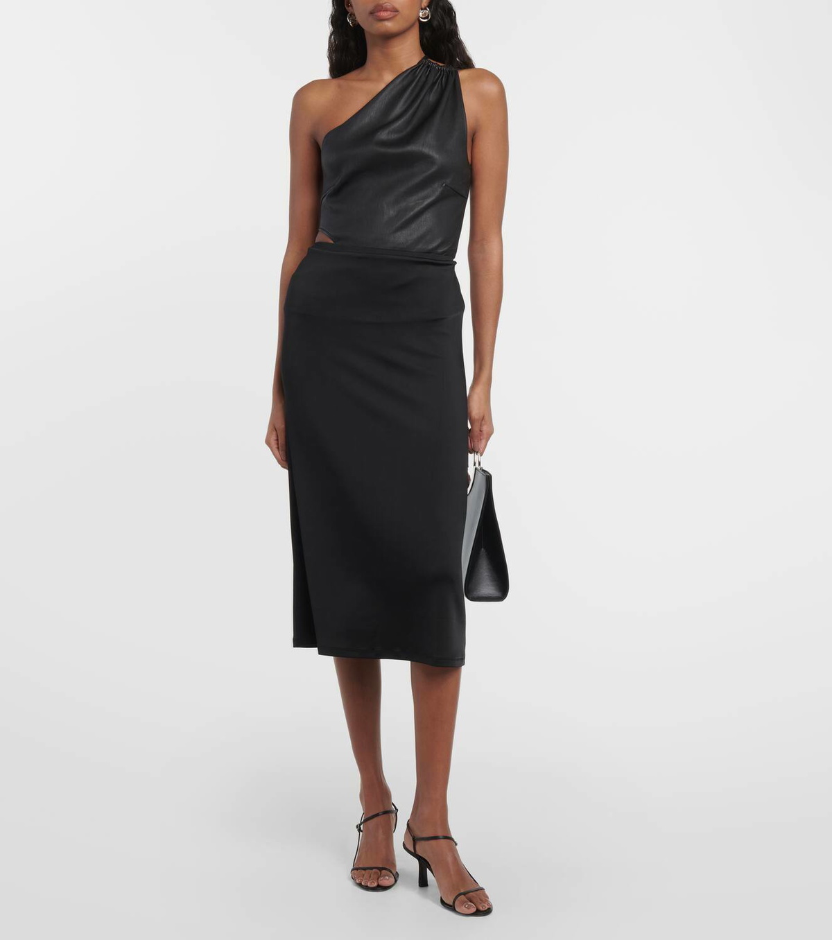 Tove Flor midi skirt