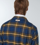 Gucci - Checked cotton shirt