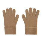 Burberry Beige Cashmere Logo and Kingdom Gloves