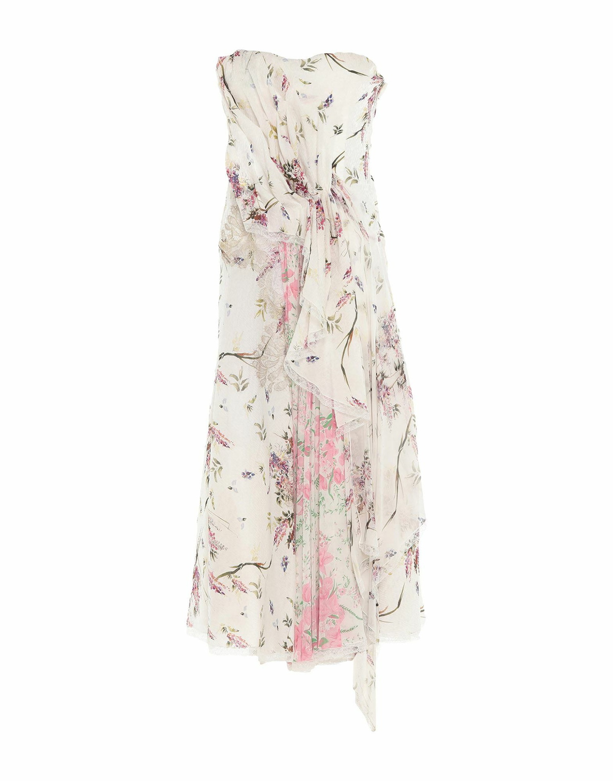 Ermanno Scervino Womens Midi dress Ivory