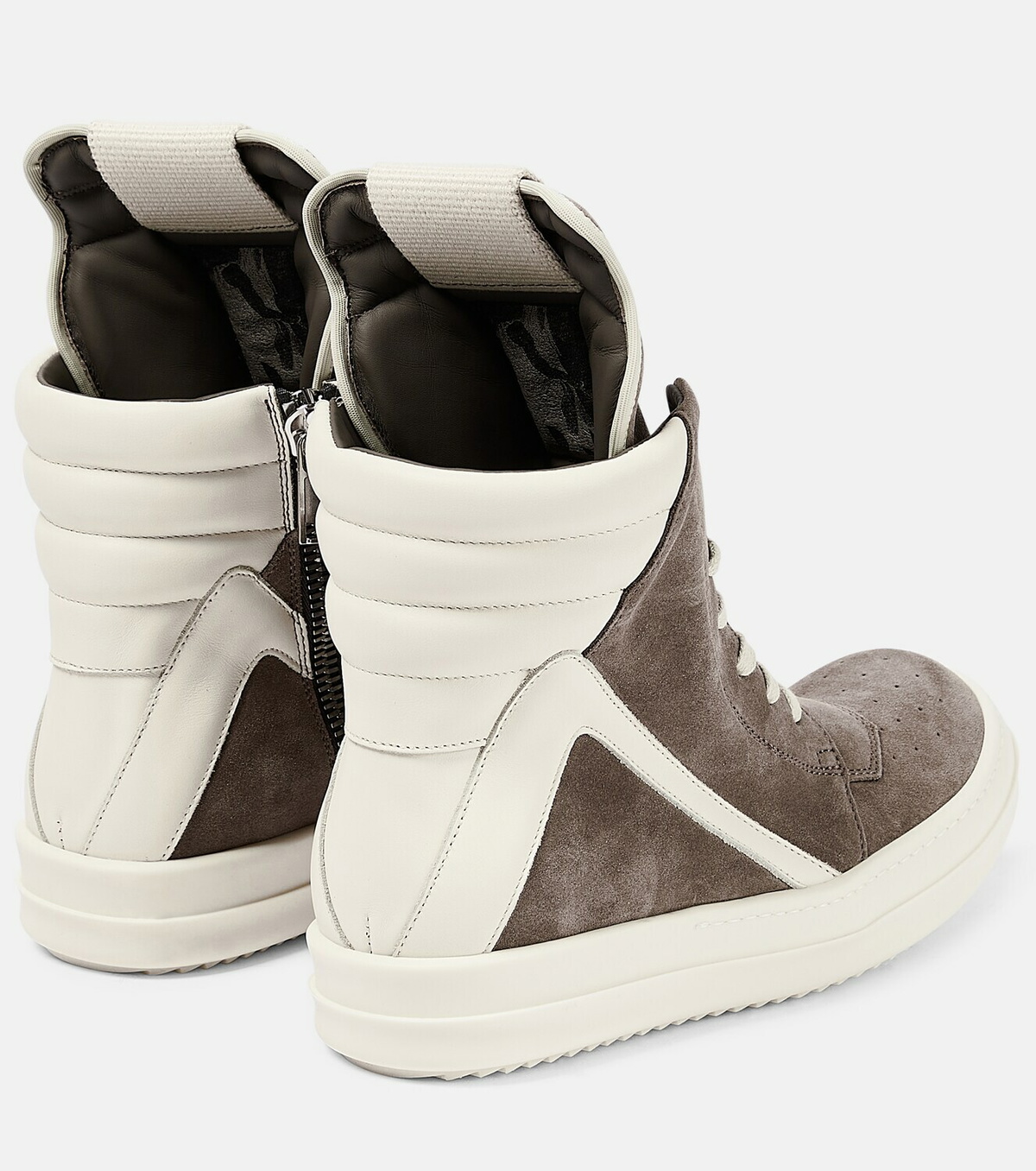 Rick Owens Geobasket suede high-top sneakers Rick Owens