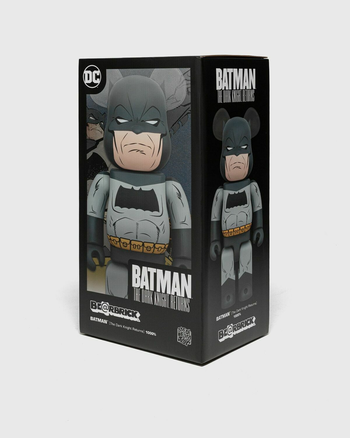 MEDICOM BEARBRICK 1000% THE DARK KNIGHT RETURNS BATMAN black/grey Mens Collectibles & Toy