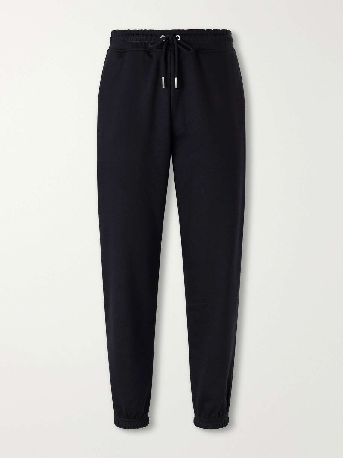 On - Club Collective Tapered Cotton-Blend Jersey Sweatpants - Black