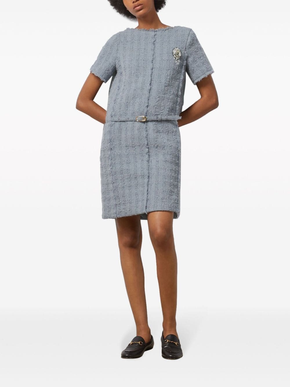 Gabriel Tweed Mini Dress