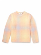 Séfr - Florence Printed Wool-Blend Sweater - Yellow