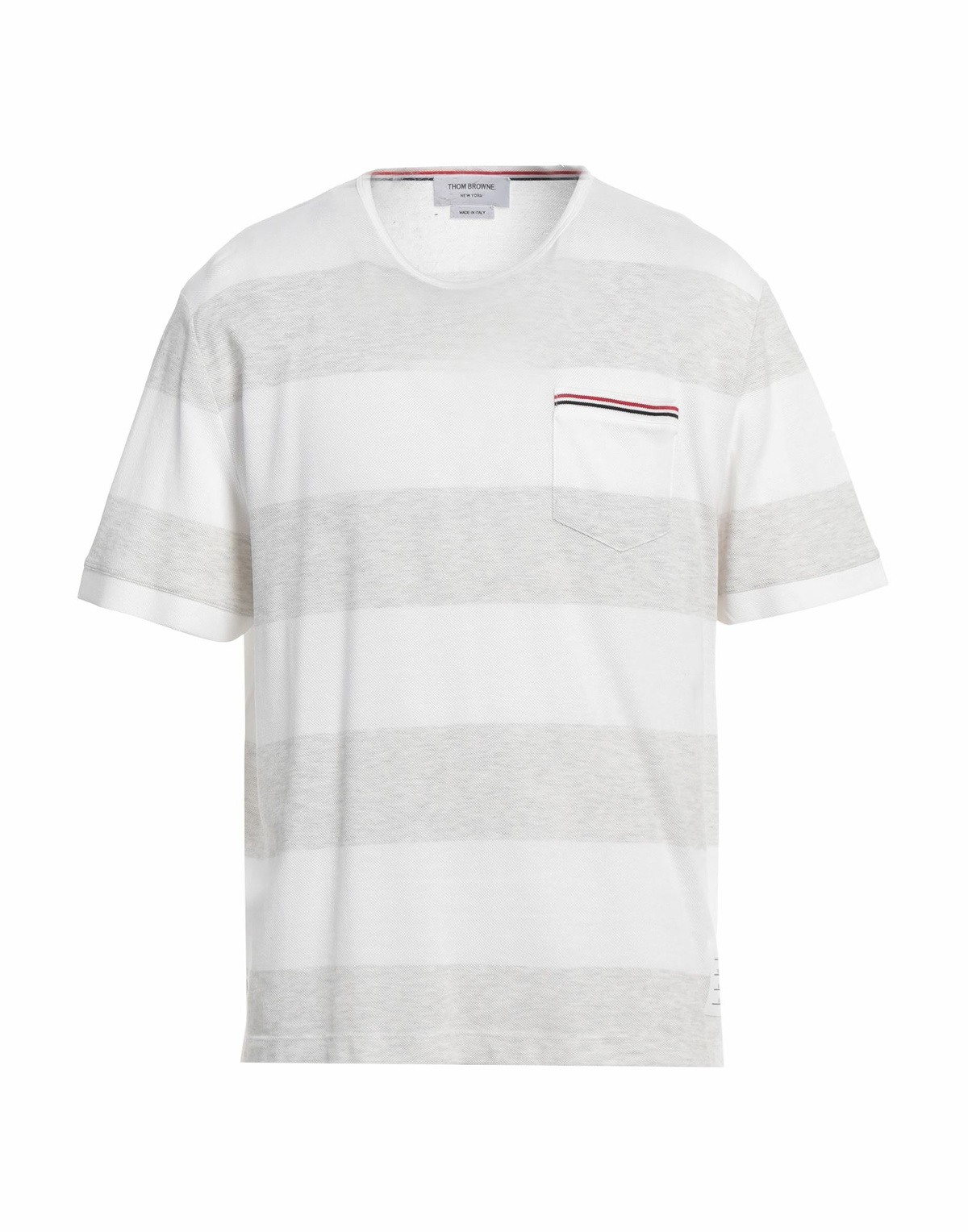 Thom Browne Mens T-shirt Light in Grey