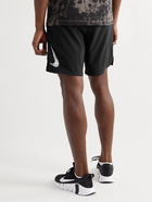 Nike Training - Flex Colour-Block Dri-FIT Drawstring Shorts - Black