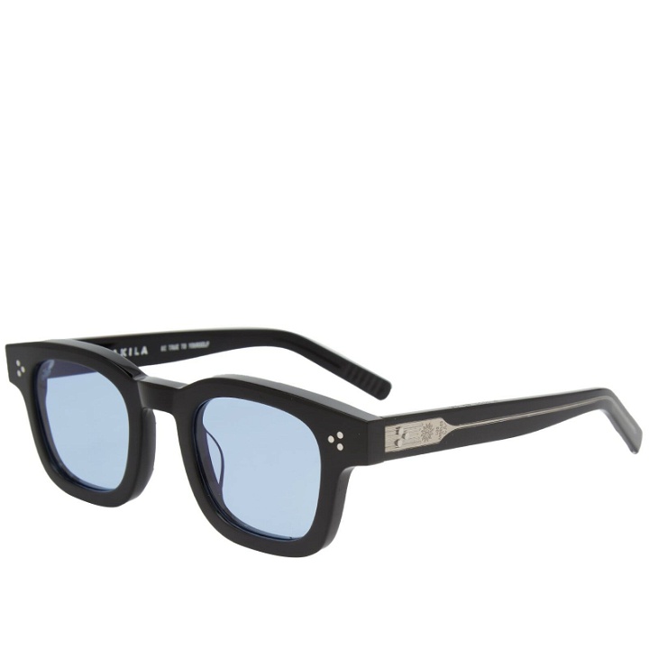 Photo: AKILA Men's Ascent Sunglasses in Black/Blue