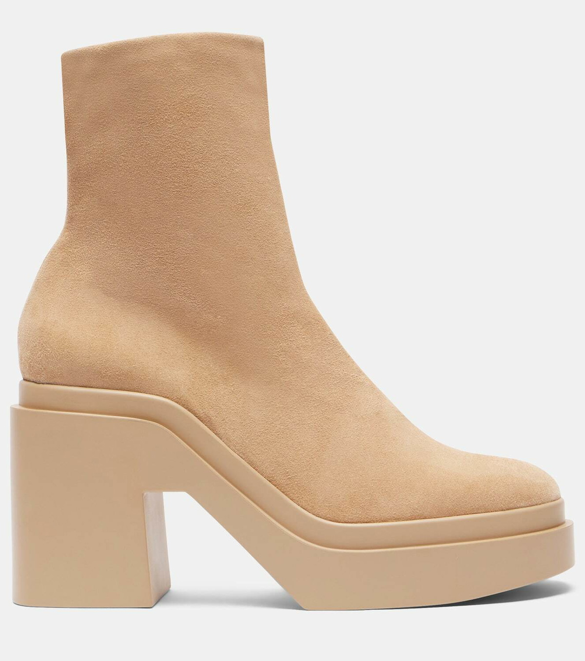 Clergerie Nina suede platform ankle boots