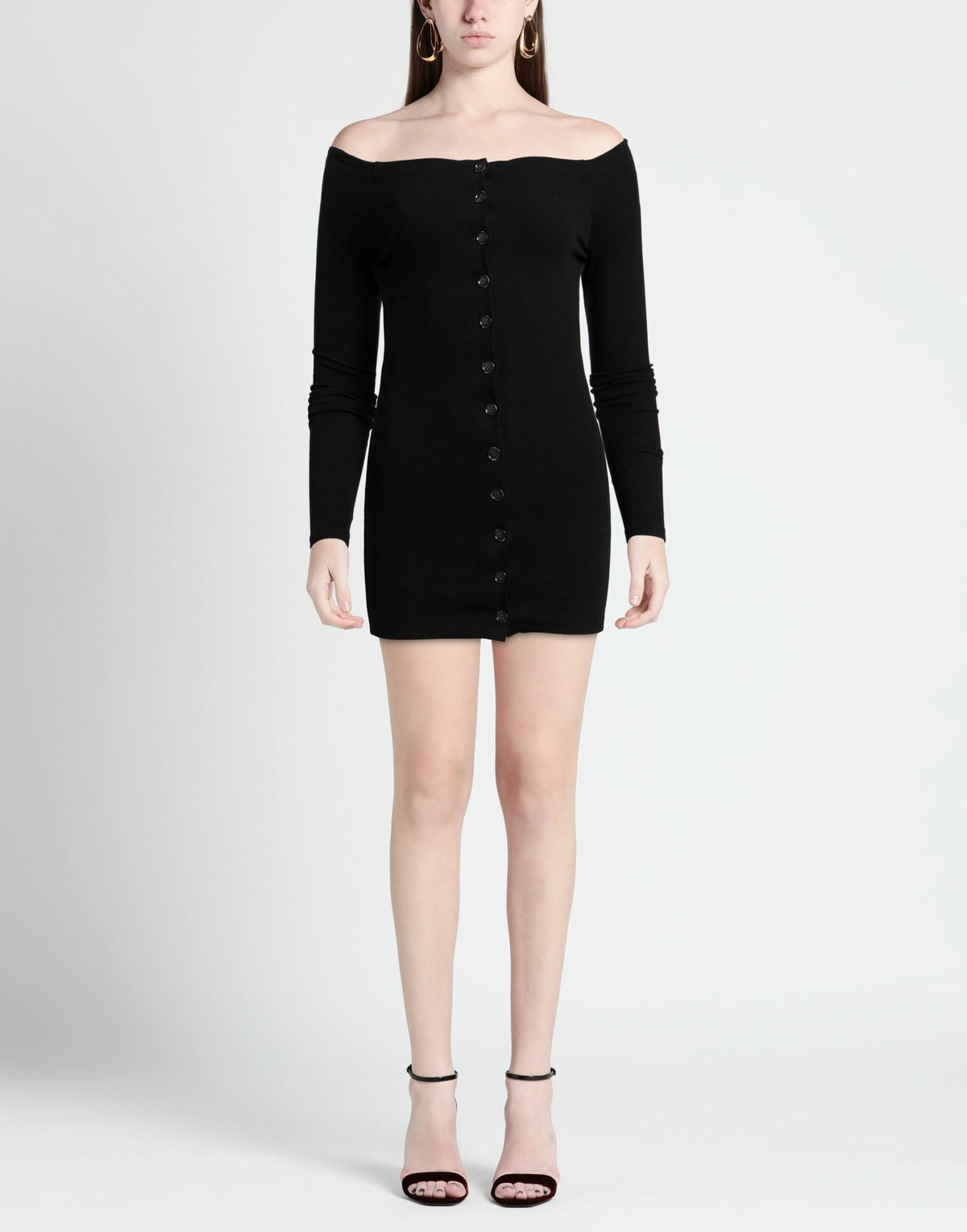 Kimhekim Womens Mini dress in Black