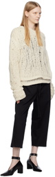 AIREI Off-White Layered Sweater