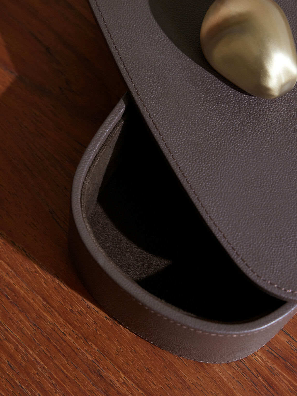 Assouline - Pebbled Leather Trinket Box
