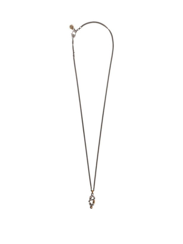 Photo: Alexander Mcqueen Necklace Silver   Mens